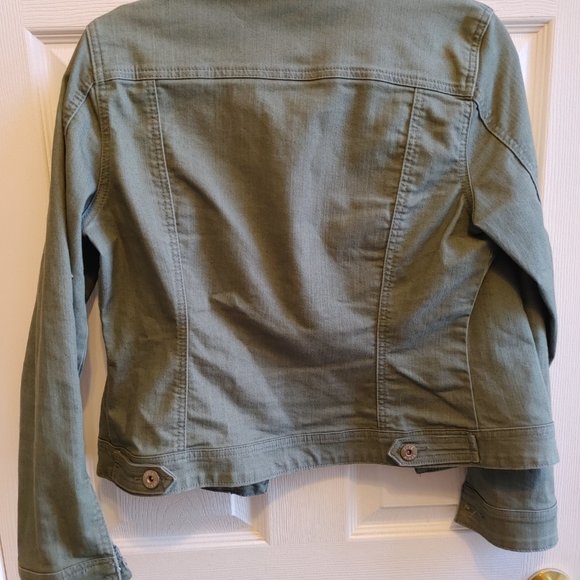 Ladies Sized Medium Parasuco Denim Jacket - Picture 2 of 3